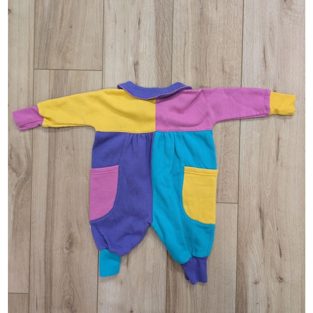Vintage Baby Colour-Block One Piece - Picture 2 of 5